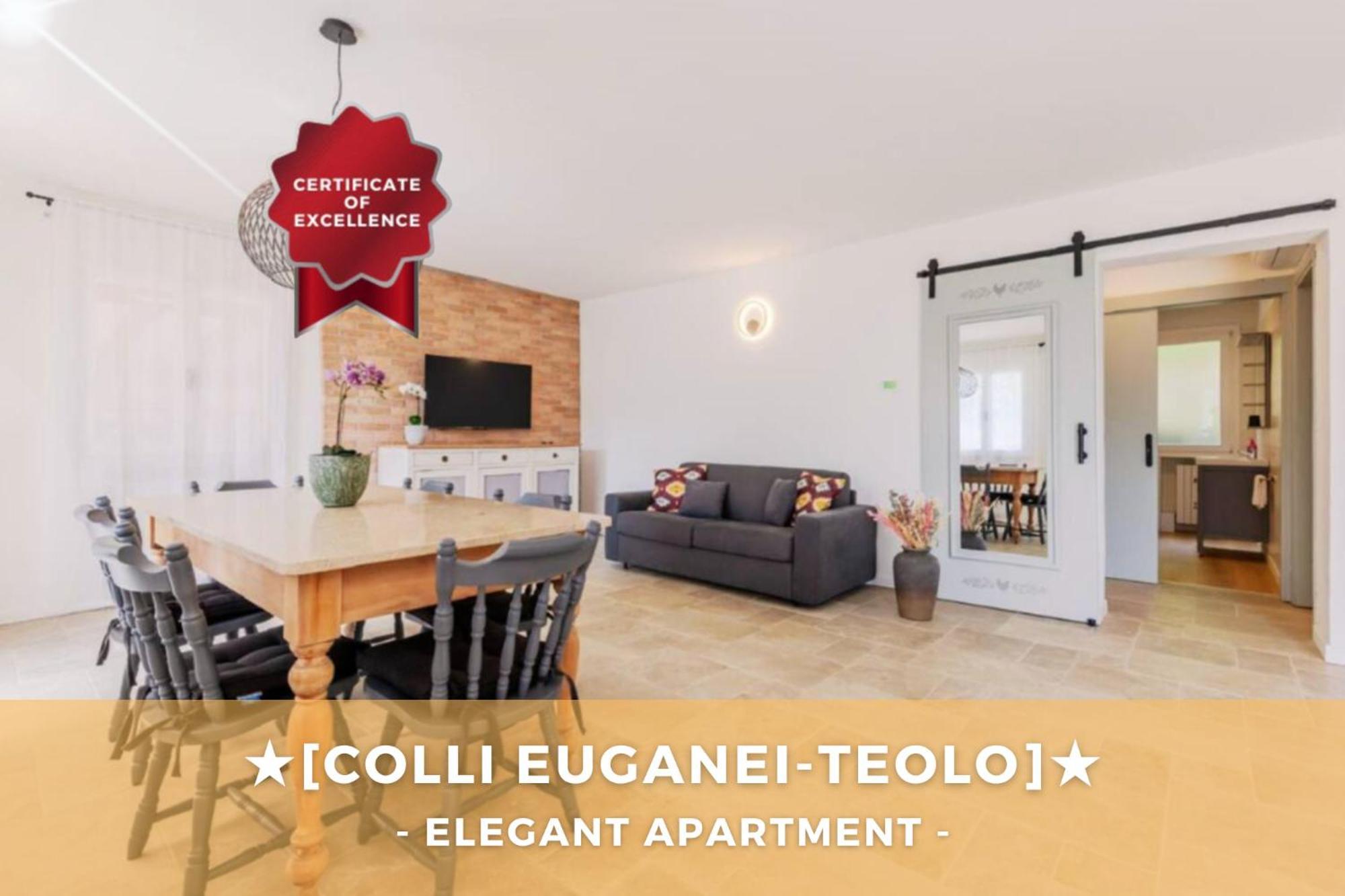Elegante Appartamento Con Vista - Colli Euganei Teolo Exteriér fotografie
